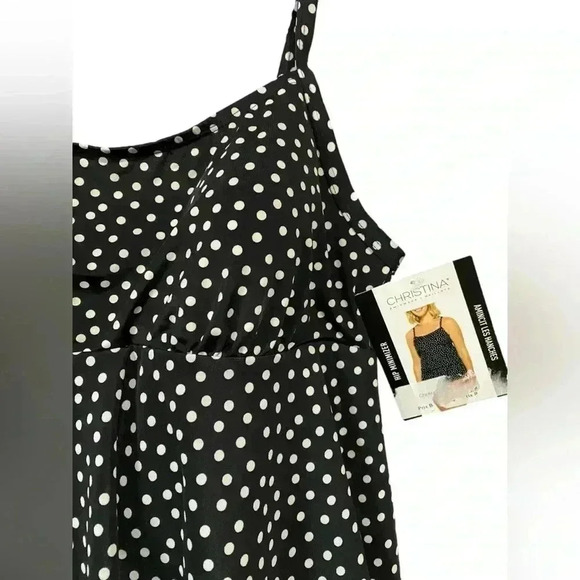 Christina, Tankini, Size 10, Black & White ☀️ - Picture 4 of 10